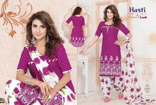 Laado  Cotton Printed Dress Material
