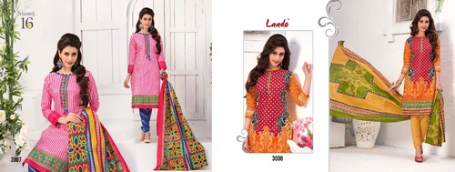 Laado Cotton Printed Dress Material