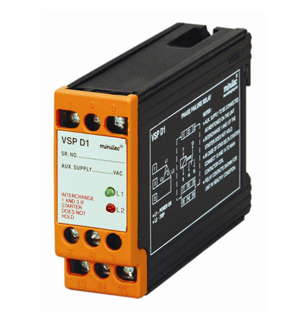 Minilec Phase Failure Relays VSP D1