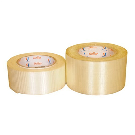 Blue And Red Cross Filament Tape