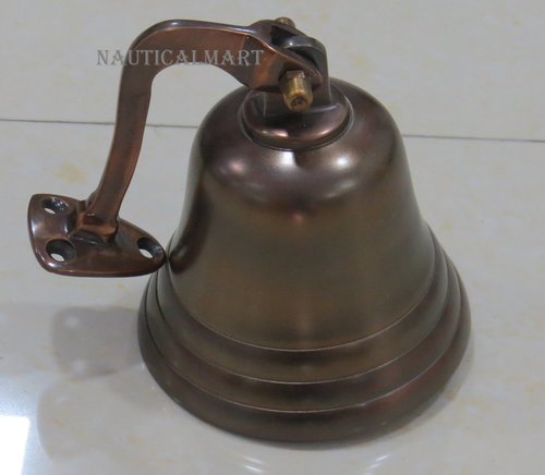 4"Aluminum Wall Bell In Copper Finish