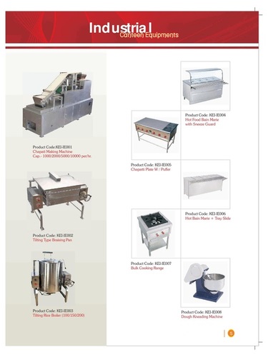 Industrial Canteen Equipments - Catalog-4