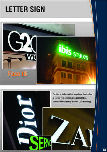 Letter Sign