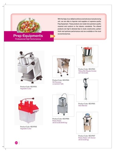 Prep Equipments - Catalog-16