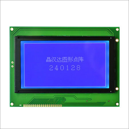 Graphic LCD Blue Display