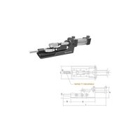 Air Operated Clamp - Color: Silver