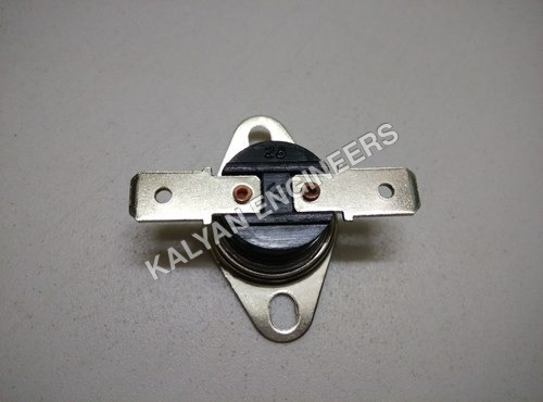 Snap Action Thermostat Switches - Iron Alloy, 25x30mm, Black | Compact Design, High Durability, Easy to Install, Precise Control, Reliable Operation