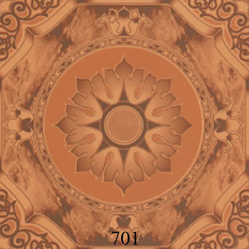 Flower Pattern Wooden Glossy Tiles