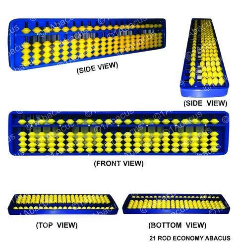 21 Rod Abacus Manual Clearing Economy