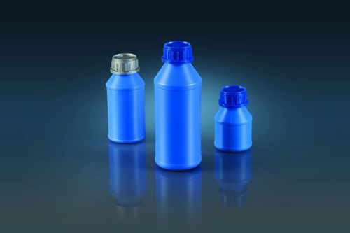 HDPE BLUE BOTTLE