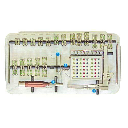 Anterior Cervical Plating Instrument Set Tray 1