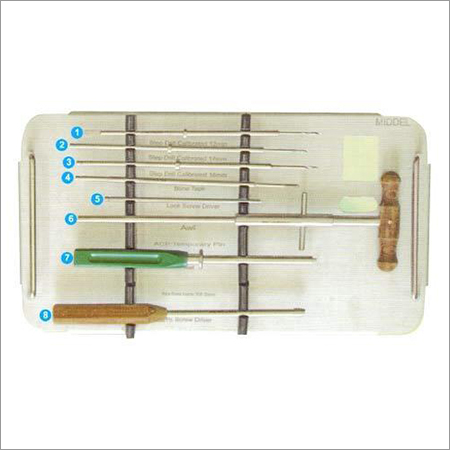 Anterior Cervical Plating Instrument Set Tray 2