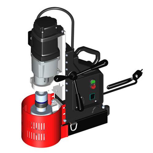 Lightweight Magnetic Drilling Machine