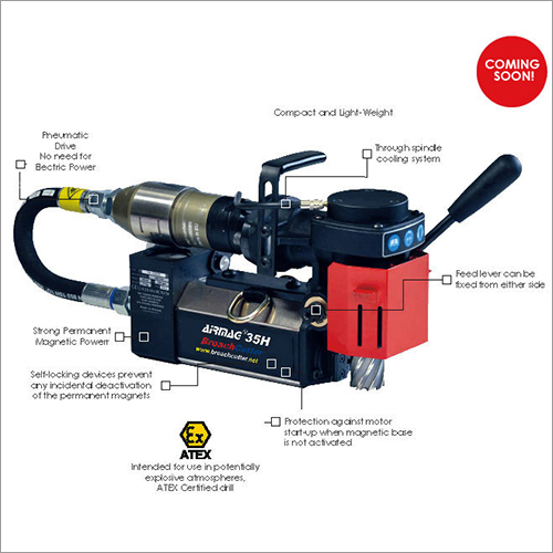 Compact Pneumatic Drilling Machine