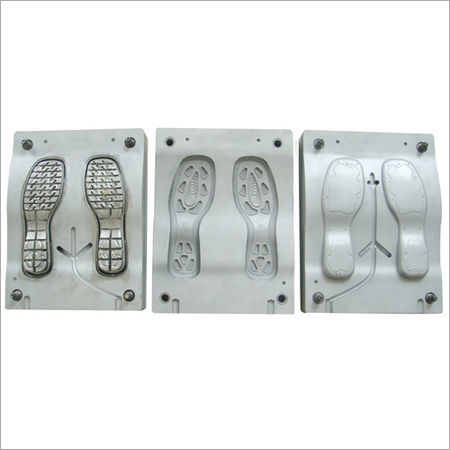 Pu Sole Moulds - Color: Sliver