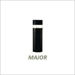 Decorative Bollard having Clear Acrylic Diffuser