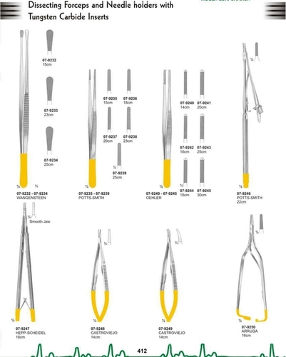 Dissecting Forceps and Needle Holders