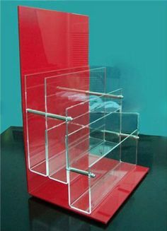 Acrylic magzine Display stand