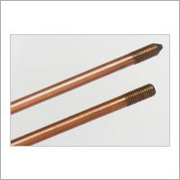 Copper Bonded Earth Rods - 5/8 Inch Diameter 5 to 10 Feet Length | High Strength Corrosion Resistant Lifelong Warranty Excellent Finish