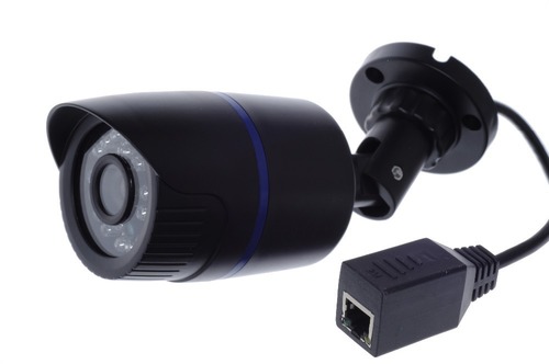 Day-Night Vision HD Bullet IP Camera (Black Body)