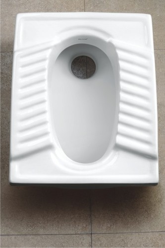 White Squatting Pan