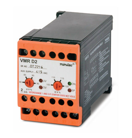 Minilec Phase Failure Relays VMR D2