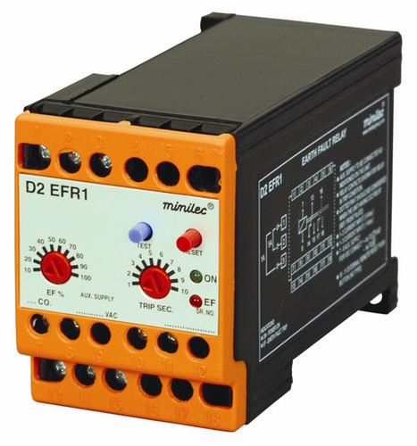 Minilec Ground Fault Monitoring Relays D2 EFR1