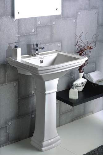 Bathroom Pedestal Wash Basin