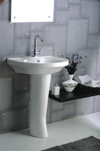 Round Pedestal Wash Basin