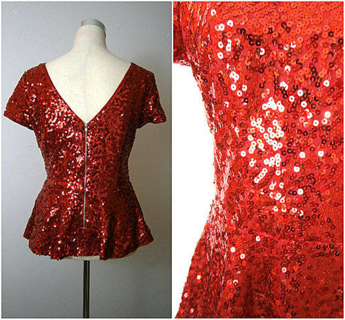 Ladies Sequin Blouses & Tops