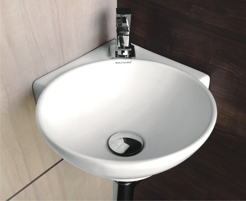 Wall Hung Corner Basin