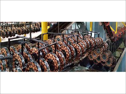 Mild Steel Fan Stator Varnish Conveyor