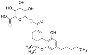 (+)-11-Nor-I 9-THC-9-carboxylic acid glucuronide solution