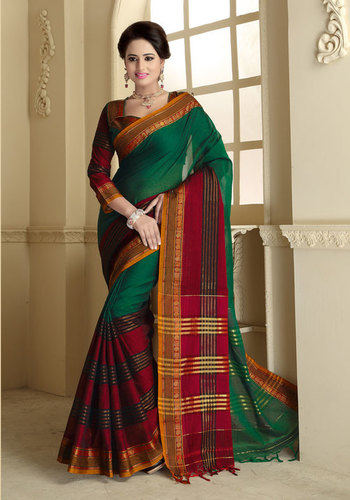Mixed Fancy Cotton Saree