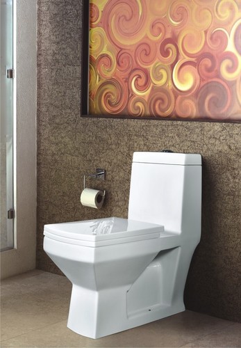 Square One Piece Water Closet