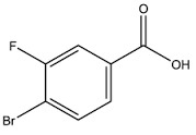 4-Bromo-3-fluorobenzoic acid