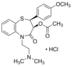 (+)-Cis-Diltiazem Hydrochloride C22H26N2O4S