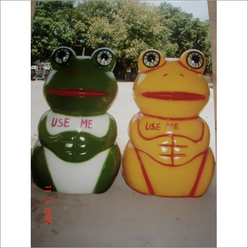 FRP Playground Dustbin