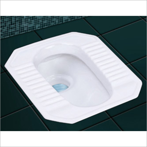 MD Pan Toilet - Ceramic, 11 KG Weight | Floor Mounted, Smooth Finish, Easy to Clean, Highly Durable, Available in Various Colors