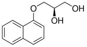 (2r)-3-(1-naphthalenyloxy)-1,2-propanediol C13h14o3