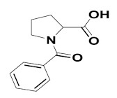 1-Benzoyl-pyrrolidine¬2-carboxylic acid