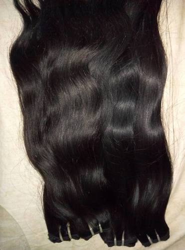 Black Virgin Remy Weft Hair