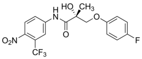 (R)-3-(4-Fluorophenoxy)-2-hydroxy-2-methyl-N-(4-nitro-3-trifluoromethylphenyl)propionamide