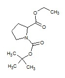 Ethyl 1-boc-pyrrolidine-2-carboxylate