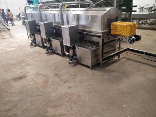 Industrial Product Crate Washer