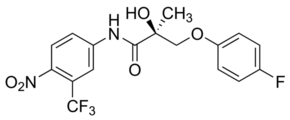 (S)-3-(4-Fluorophenoxy)-2-hydroxy-2-methyl-N-(4-nitro-3-trifluoromethylphenyl)propionamide