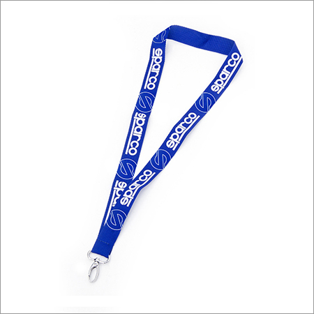 Blue Double Blister Lanyard Blue Double Blister Lanyard