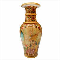 Marble Vase With Rajashtani Painting