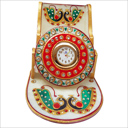 Mobile Holder With Clock