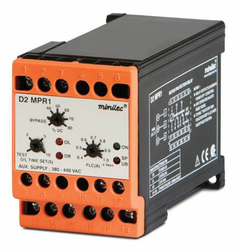 Minilec Motor and Pump Protection Relays D2 MPR1